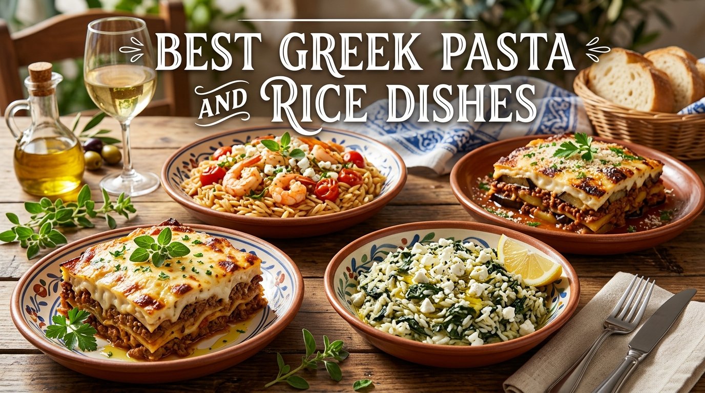 Best Greek Pasta and Rice Dishes