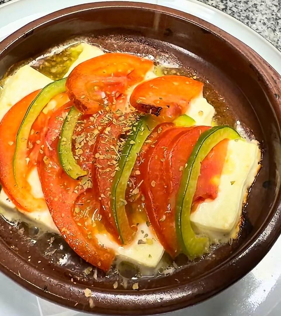 Oven Baked Feta Cheese